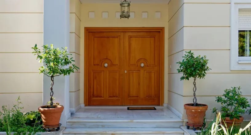 Oversized Pivot Doors