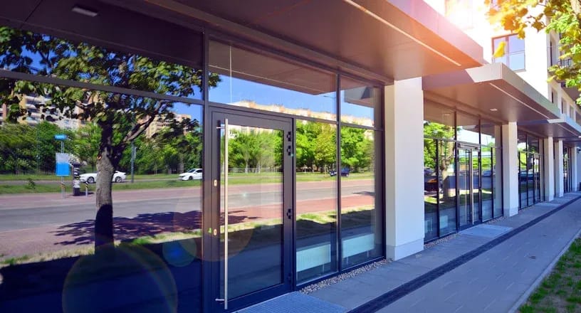 Storefront Impact Doors