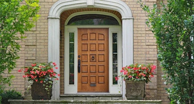 Pivot Doors With Sidelights
